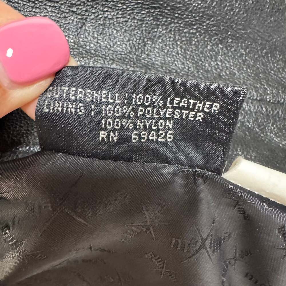 Wilsons Leather Black Men’s Jacket Size L - Picture 7 of 9